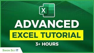 Advanced Excel Tutorial 3+ Hours of Tips and Tricks