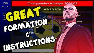 Championship Manager 0102  CHEAT FORMATION & TACTICS 