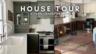 EXTREME HOME MAKEOVER  House Renovation Tour 3 Years Later House Flipping  Home Renovation