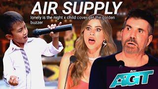 AGT 2023 This boy covered the song Air Supply.The jury was verysurprised by his very beautiful voice