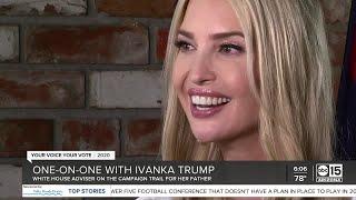 Ivanka Trump talks one-on-one with Kaley OKelley