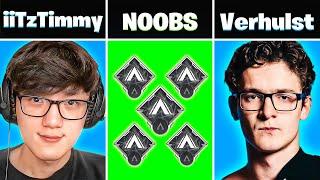 What happens when PROS vs AVERAGENOOB Players in Apex Legends