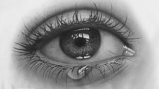 Eye Drawing How To Draw a Realistic Eye  Crying Eye Drawing Tutorial