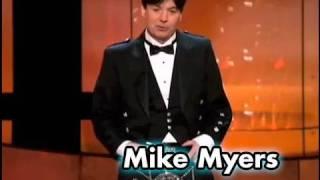 Mike Myers Salutes Sean Connery In A Kilt at the AFI Life Achievement Award