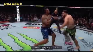 NFL player Greg Hardy gets knocked out in UFC 264