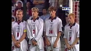 World Cup 1998 149  Argentina England  2 2  Javier Zanetti