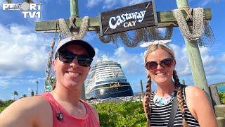 Castaway Cay Day - 3rd Day on the Disney Wish - Pirates Night Fireworks & Palo Dinner