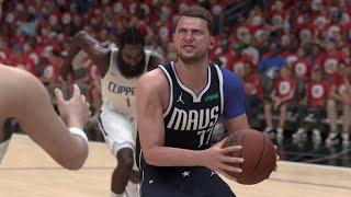 Los Angeles Clippers vs Dallas Mavericks - NBA Playoffs 2024 Game 5 Full Highlights NBA 2K24 Sim