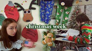 Новогодняя неделя в Американской школеVLOG  Christmas week in American school