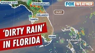 Saharan Dust Layer Could Leave Dirty Rain Across The Florida Peninsula