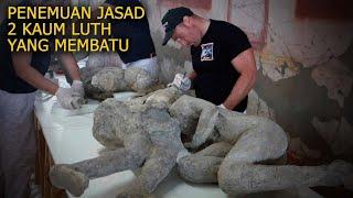 JASAD 2 PASANGAN KAUM PELANGI KAUM NABI LUTH Ditemukan Membatu ? Jejak Letusan Vesuvius