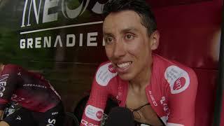 Egan Bernal - Interview at the finish - Stage 7 - Tour de Suisse 2024