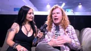 NAMM 2014 Metal Sanaz Interviews Dave Mustaine of Megadeth