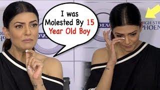 Sushmita Sen Cries in public. REVEALS that she was Wolested By 15-Year-Old Teenager