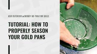 ASR Outdoor How to Properly Season Your Gold Pans