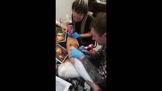 Karina Hip Tattoo  How to Tattoo  Periscope Live Streaming