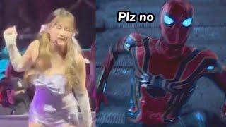 Momo bullies Spider-Man