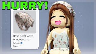 CUTE FREE ITEMS ON ROBLOX 4