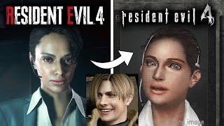 Leon Flirts with Hunnigan Comparison - Resident Evil 4 Comparison