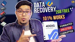 Best Free Data Recovery Software 2024  Recover Permanently Deleted Files from SD card & Hard Disk 