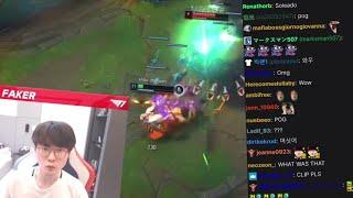 T1 Faker Broke Twitch Chat with this INSANE OUTPLAY - TOTKS Clips