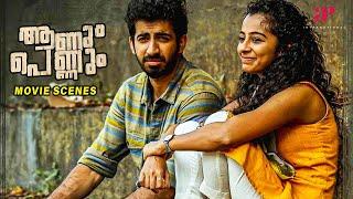 Aanum Pennum Malayalam Movie  Watch Roshan & Darshana making love in the forest  Roshan Mathew