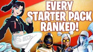 EVERY Fortnite Starter Pack RANKED  Are They Worth It?