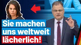 Jürgen Braun kritisiert Baerbock – Grüne sind empört - AfD-Fraktion im Bundestag