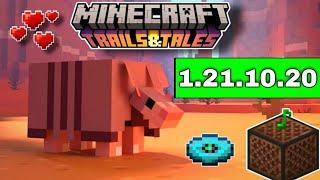 Minecraft Pe1.21.10.20 official beta version released  minecraft 1.21.10.20 new Beta update release