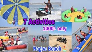 Nagoa Beach Diu  Enjoy All Activities  Daman and Diu Island