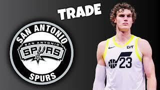  Utah Jazz TRADING Lauri Markkanen To The San Antonio Spurs?  NBA Trade Rumors