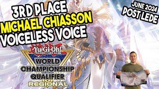 Yu-Gi-Oh Regional 3rd Place  Voiceless Voice Deck Profile ft. Michael C Dartmouth NS