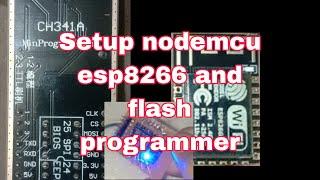 Setup nodemcu esp8266 dan flash program dengan arduino ide