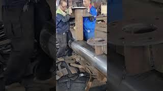 Installation process of tee pipe valve joint