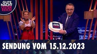 Gute Nacht Österreich mit Peter Klien vom 15.12.2023