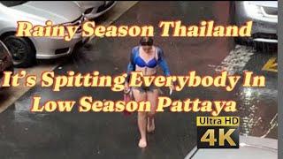 THAILAND RAINY SEASON IN LOW SEASON PATTAYA #Storm Coming #Cookingathome Jomtien Condo Balcony