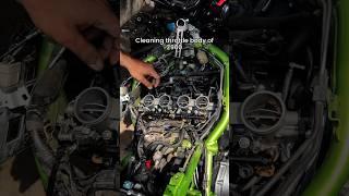 Kawasaki z900 throttle body cleaning