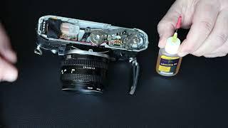 Canon AE-1 Program  Shutter squeak removal