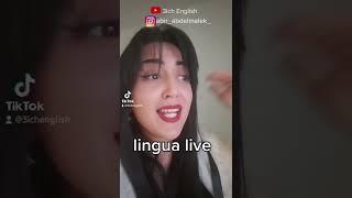 تعلم اللغة الانجليزية مع كوتش عبير على منصتنا lingua Live