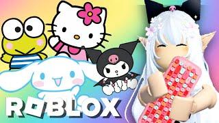 PLAYING SANRIO OBBIES IN ROBLOX