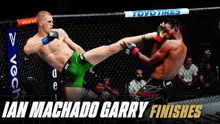 Every Finish From Ian Machado Garrys UFC Career