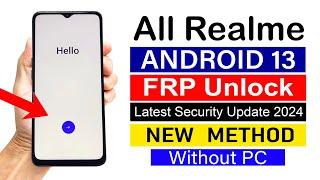 All Realme GoogleFRP Bypass ANDROID 13 No PC Required