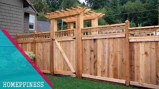 MUST WATCH 50+ Wood Fence Ideas Youll Love