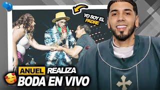 Anuel hace BODA casa a Fans en Pleno Concierto PESO PLUMA llega de Sorpresa