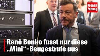René Benko fasst nur diese „Mini“-Beugestrafe aus  krone.tv NEWS