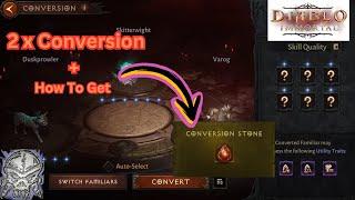 FamiliarsPets  Diablo Immortal  Part 1 Conversion Attempts and How To Get Conversion Stones F2P