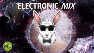 Upbeat Study Music Deep Focus Techno Mix  Rabbit - Isochronic Tones