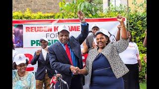 Presidential Aspirant Reuben Kigame Unveils Female Running mate