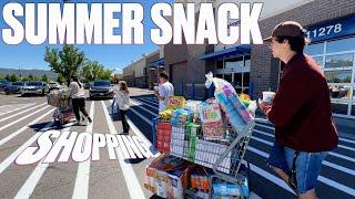 SAMS CLUB SUMMER HAUL  GROCERY SHOPPING ON THE FIRST DAY OF SUMMER BREAK  KIDS DECIDE WHAT WE EAT