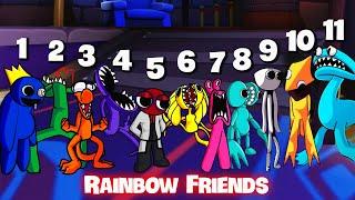 New Update New 2D Rainbow Friends Chapter 2 ALL PHASES  Friday Night Funkin Rainbow Friends 2